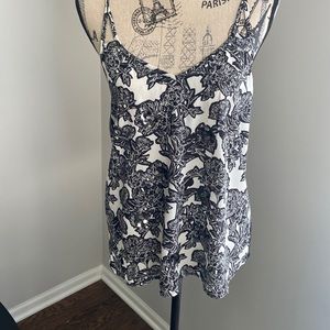 Express black and white sequins too